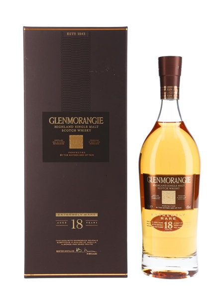 Glenmorangie 18 Year Old Extremely Rare 70cl / 43%