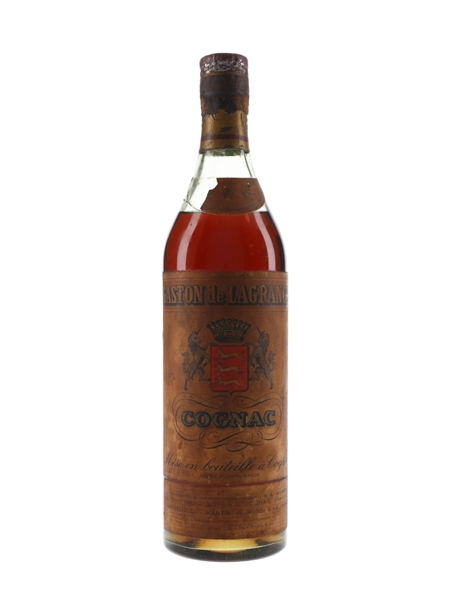 Gaston De Lagrange 3 Star Bottled 1960s - Martini & Rossi 73cl / 40%