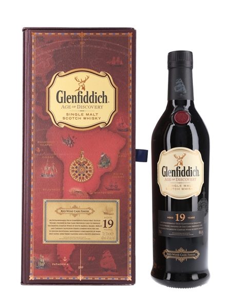 Glenfiddich 19 Year Old Age Of Discovery - Red Wine Cask Finish 70cl / 40%