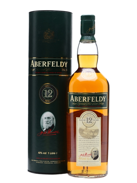 Aberfeldy 12 Years Old Old Presentation 1 Litre / 40%