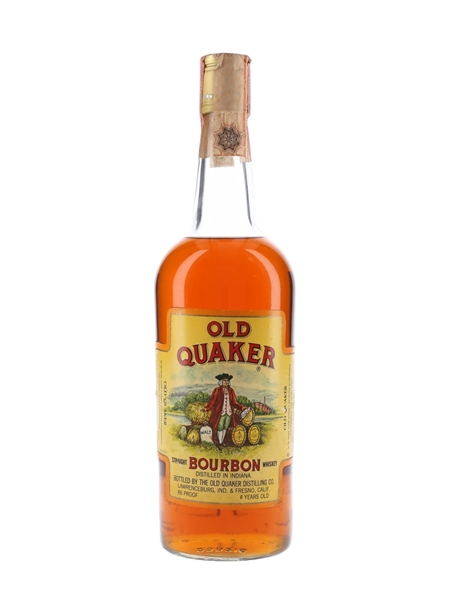 Old Quaker Bourbon 4 Year Old Bottled 1970s - Ghirlanda 75cl / 43%