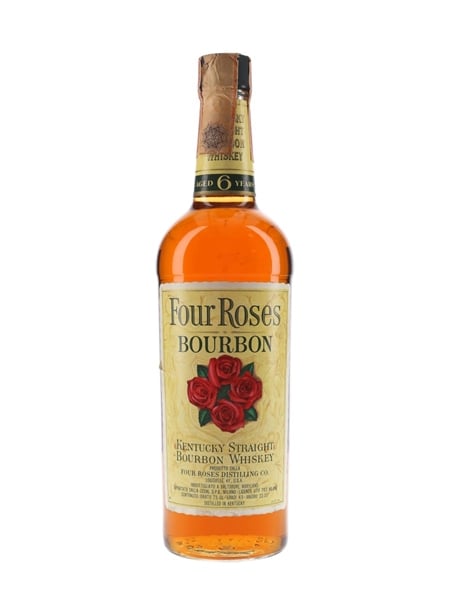 Four Roses 6 Year Old Bottled 1970s - Cedal 75cl / 43%