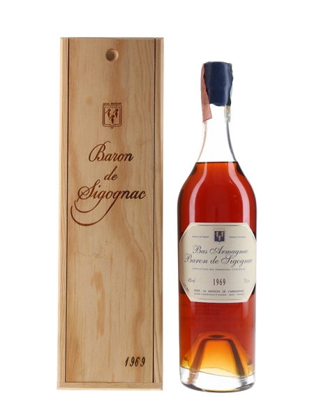 Baron De Sigognac 1969 Bas Armagnac Bottled 2004 70cl / 40%