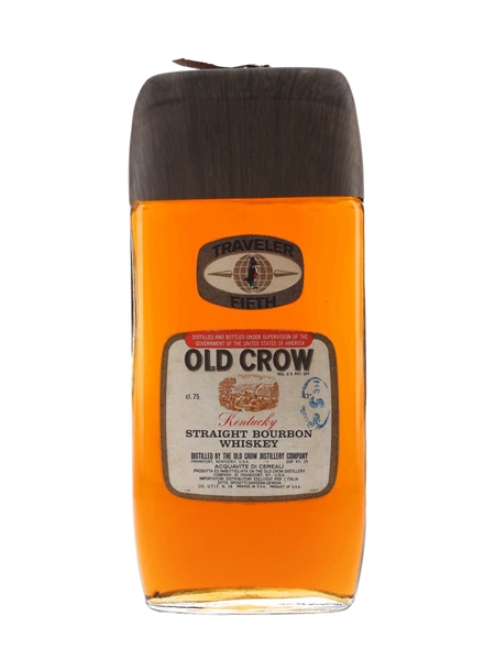 Old Crow Traveler Bottled 1970s - Sposetti 75cl / 43%