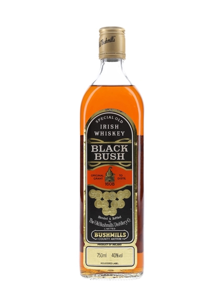 Bushmills Black Bush Bottled 1980s 75cl / 40%