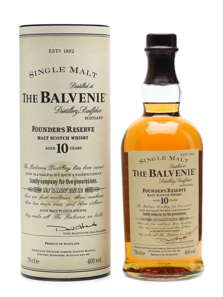 Balvenie 10 Years Old Founder's Reserve 70cl / 40%