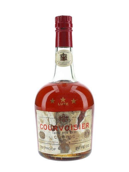 Courvoisier 3 Star Luxe Bottled 1970s 68cl / 40%