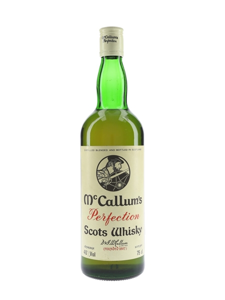 McCallum's Perfection Bottled 1970s-1980s -  D & J McCallum Ltd. 75cl / 40%