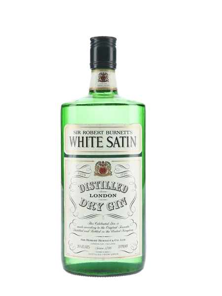 Sir Robert Burnett's White Satin Gin Bottled 1970s 75.7cl / 40%