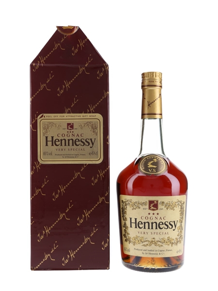 Hennessy 3 Star VS Bottled 1980s-1990s 68cl / 40%