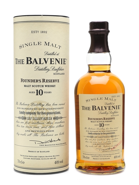 Balvenie 10 Years Old Founder's Reserve 70cl / 40%