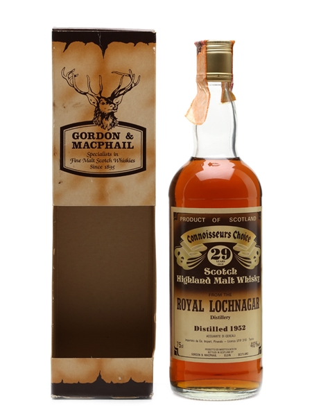 Royal Lochnagar 1952 29 Years Old Gordon & MacPhail 75cl