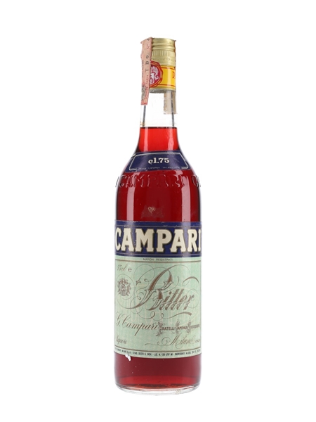 Campari Bitter Bottled 1980s 75cl / 25%