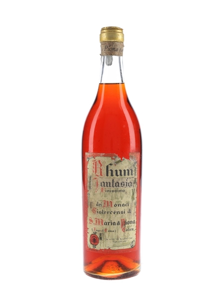 S Maria Di Piona Rhum Fantasia Bottled 1950s 63cl / 60%