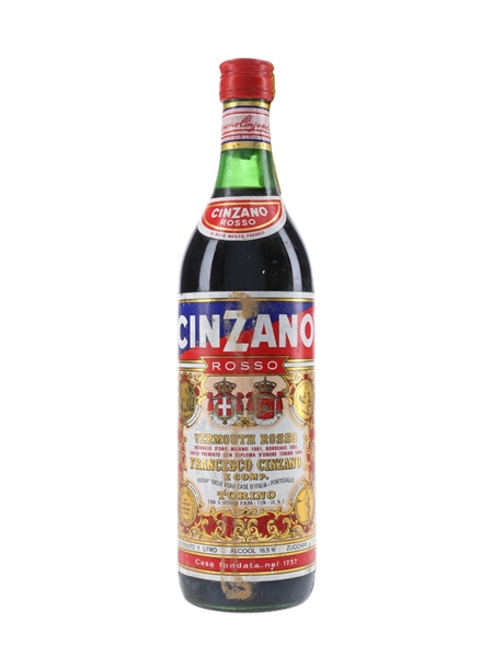 Cinzano Vermouth Rosso Bottled 1970s 100cl / 16.5%