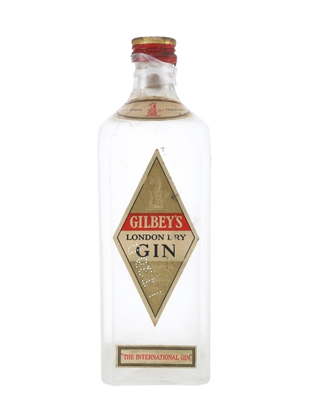 Gilbey's London Dry Gin Bottled 1950s - Cinzano 75cl / 46.2%