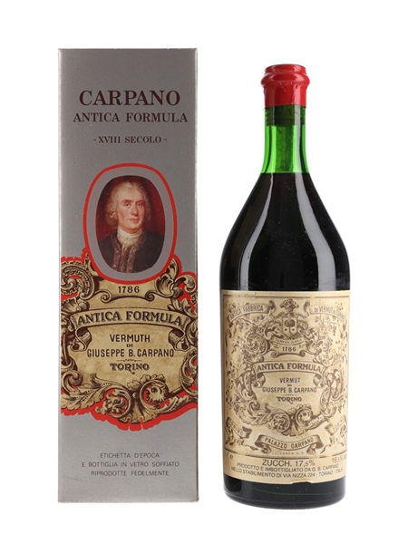 Carpano Antica Formula Vermouth Bottled 1970s 100cl / 16.5%