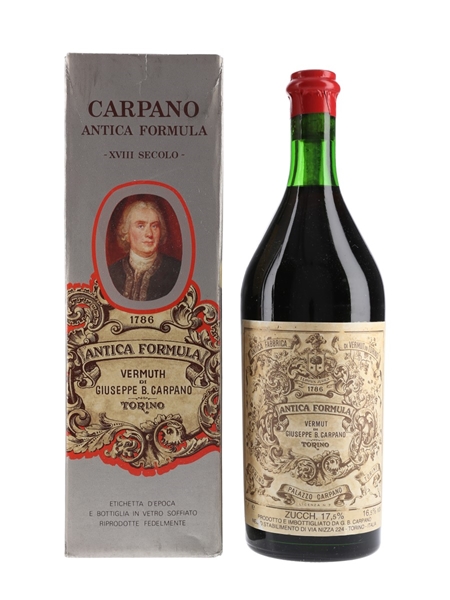 Carpano Antica Formula Vermouth Bottled 1970s 100cl / 16.5%