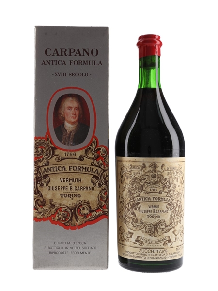 Carpano Antica Formula Vermouth Bottled 1970s 100cl / 16.5%