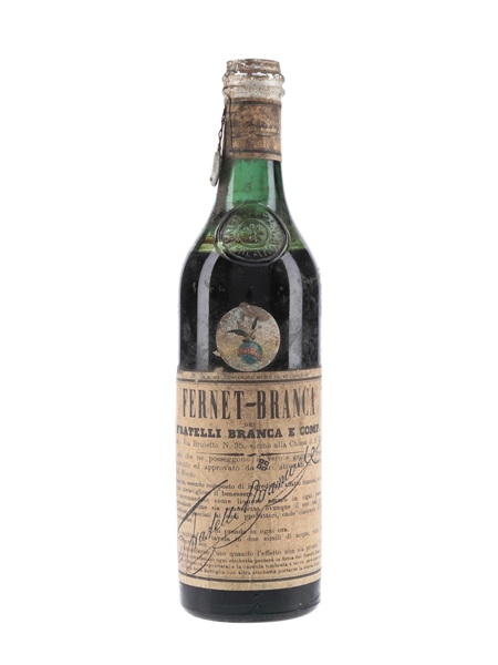 Fernet Branca Bottled 1930s-1940s 45cl / 45%