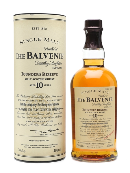 Balvenie 10 Years Old Founder's Reserve 70cl / 40%