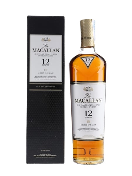 Macallan 12 Year Old Sherry Oak 70cl / 40%