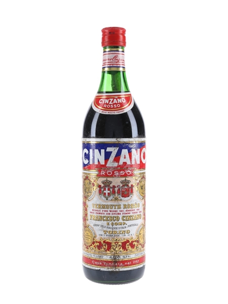 Cinzano Vermouth Rosso Bottled 1970s 100cl / 16.5%