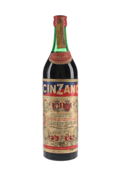 Cinzano Vermouth Rosso Bottled 1970s 100cl / 16.5%