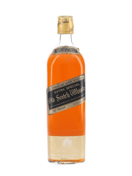 Johnnie Walker Black Label Bottled 1970s 75.7cl / 40%