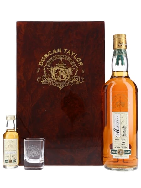 Macallan 1967 Cask #7863 40 Year Old - Duncan Taylor 70cl & 5cl / 47.5%