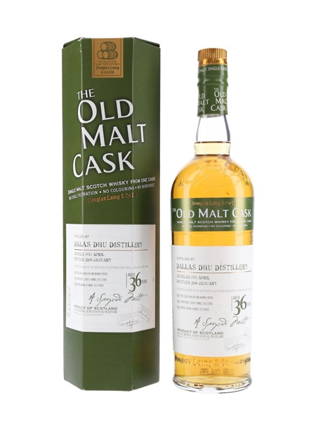 Dallas Dhu 1971 36 Year Old The Old Malt Cask Bottle 2008 - Douglas Laing 70cl / 46.2%