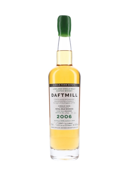 Daftmill 2006 Bottled 2019 - Royal Mile Whiskies 70cl / 56%