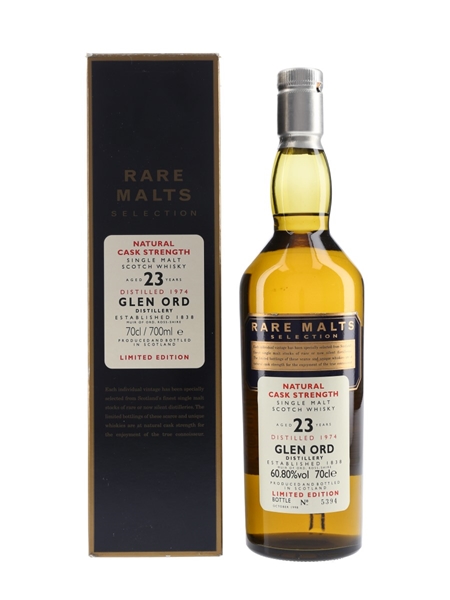 Glen Ord 1974 23 Year Old Bottled 1998 - Rare Malts Selection 70cl / 60.80%