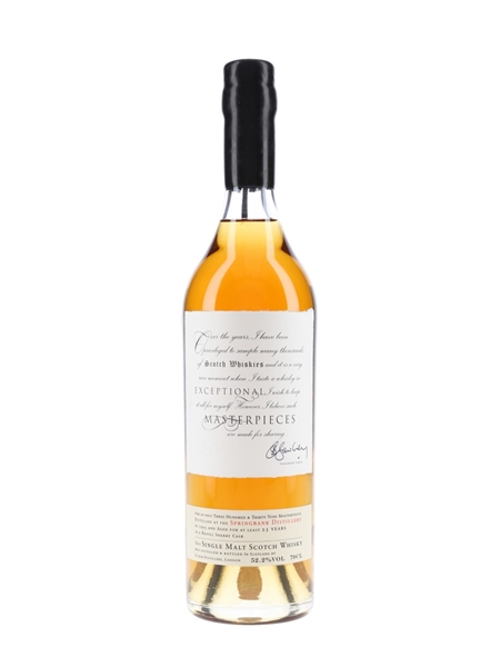 Springbank 1993 Masterpieces 23 Year Old - Elixir Distillers 70cl / 52.2%