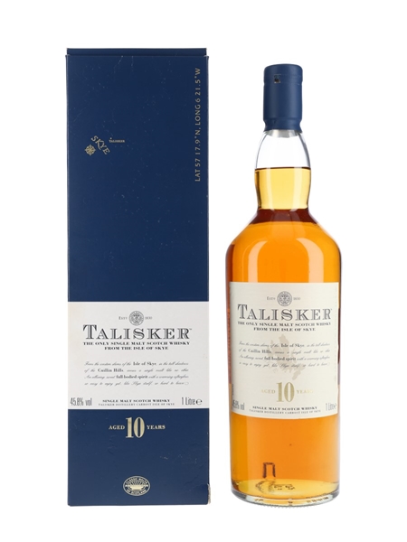 Talisker 10 Year Old Old Presentation 100cl / 45.8%