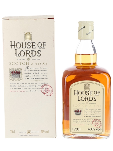 House Of Lords Bottled 2000s - William Whiteley & Co. 70cl / 40%