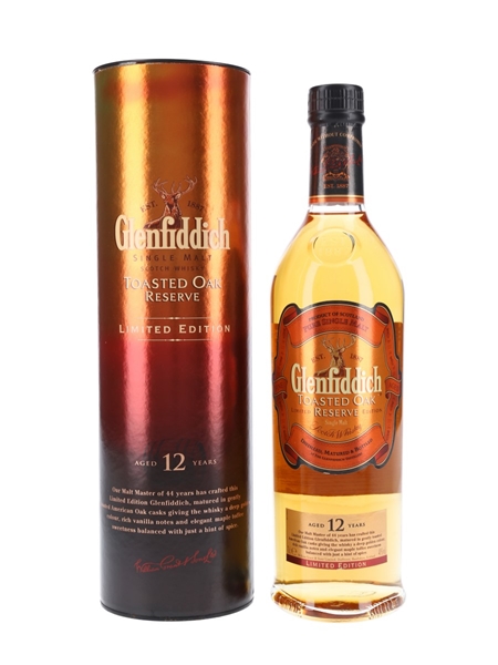 Glenfiddich 12 Year Old Toasted Oak Reserve 70cl / 40%