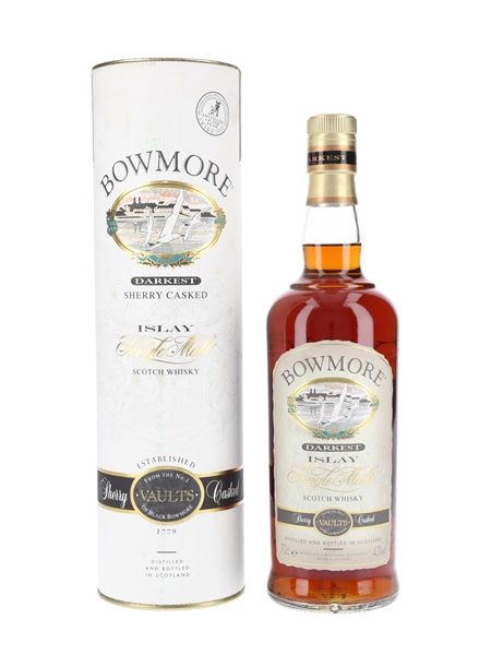 Bowmore Darkest Bottled 1990s - Sherry Cask Finish 70cl / 43%