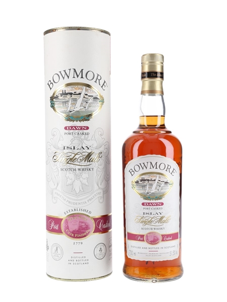 Bowmore Dawn Bottled 2000s - Ruby Port Cask Finish 70cl / 51.5%