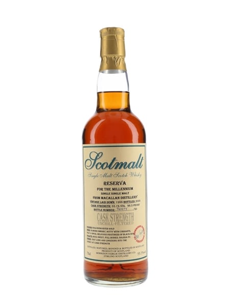 Macallan 1988 Scotmalt Reserva For The Millennium - Morrison Fairlie Distillery Co. 70cl / 55.1%