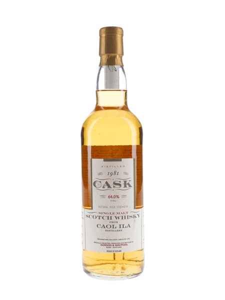 Caol Ila 1981 Cask Strength - Gordon & MacPhail 70cl / 64%