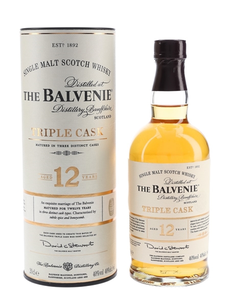 Balvenie 12 Year Old Triple Cask  20cl / 40%