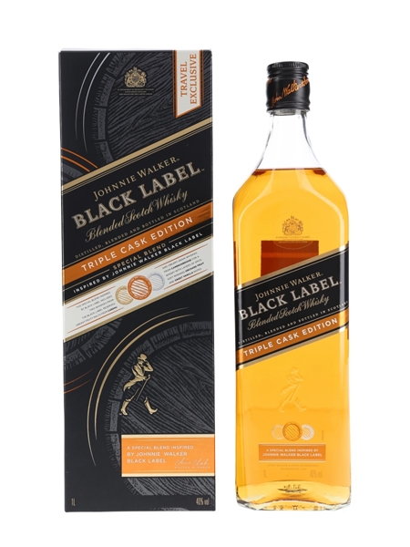 Johnnie Walker Black Label Triple Cask Edition - Travel Exclusive 100cl / 40%