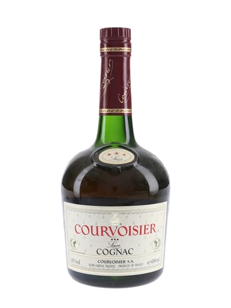 Courvoisier 3 Star Luxe Bottled 1980s-1990s 68cl / 40%