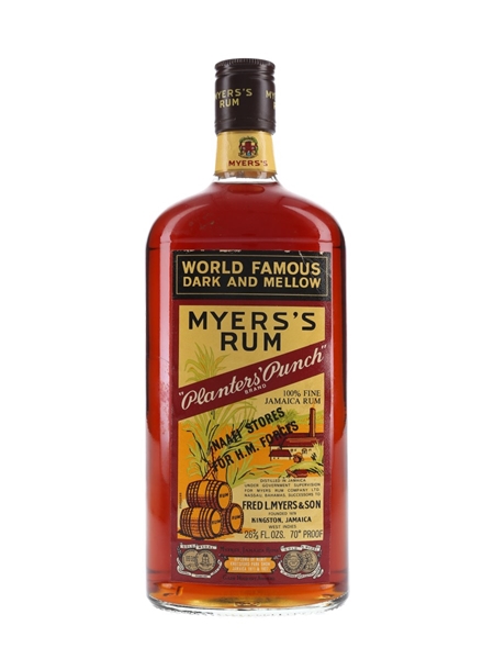 Myers's Planters' Punch Rum Bottled 1970s 75.7cl / 40%