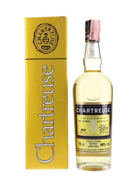 Chartreuse Yellow Bottled 1982-1992 - Soffiantino 70cl / 40%