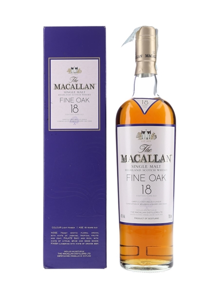 Macallan 18 Year Old Fine Oak  70cl / 43%