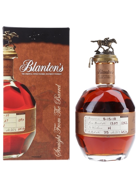 Blanton's Straight From The Barrel No. 1207 Bottled 2018 70cl / 64.6%