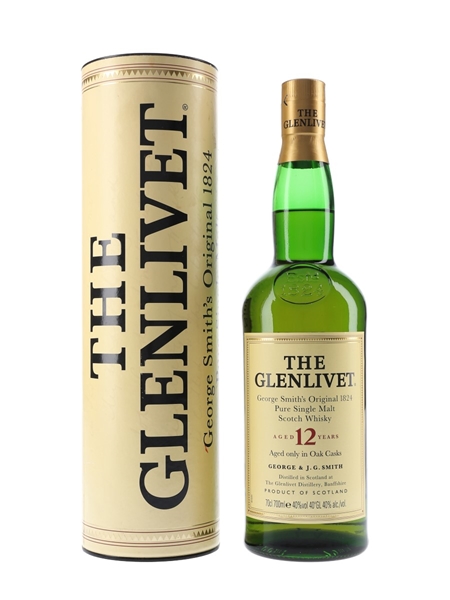 古酒】未開栓 The GLENLIVET 12years ⑥