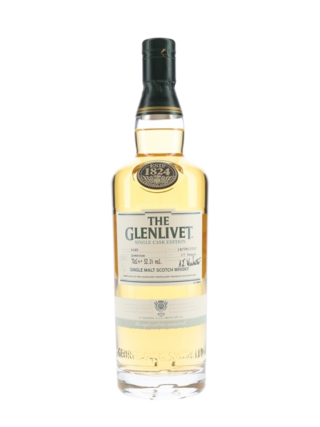 Glenlivet 17 Year Old Single Cask Edition - Quercus 70cl / 52.1%